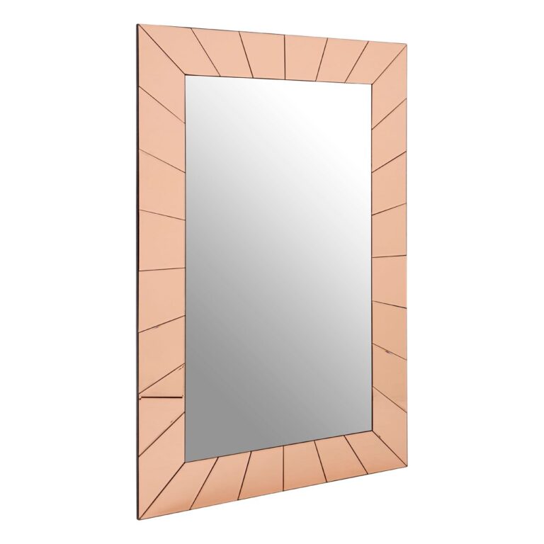 Rose Gold Wall Mirror BR Modern Interiors