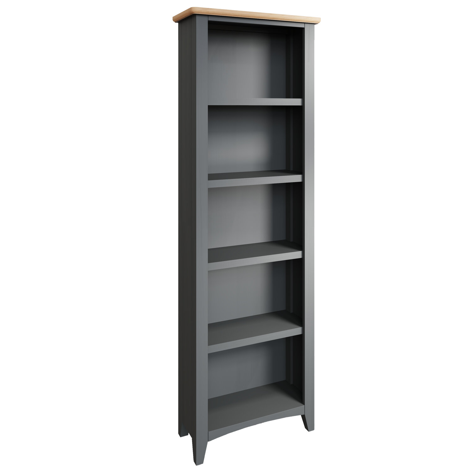 Large Grey Bookcase BR Modern Interiors