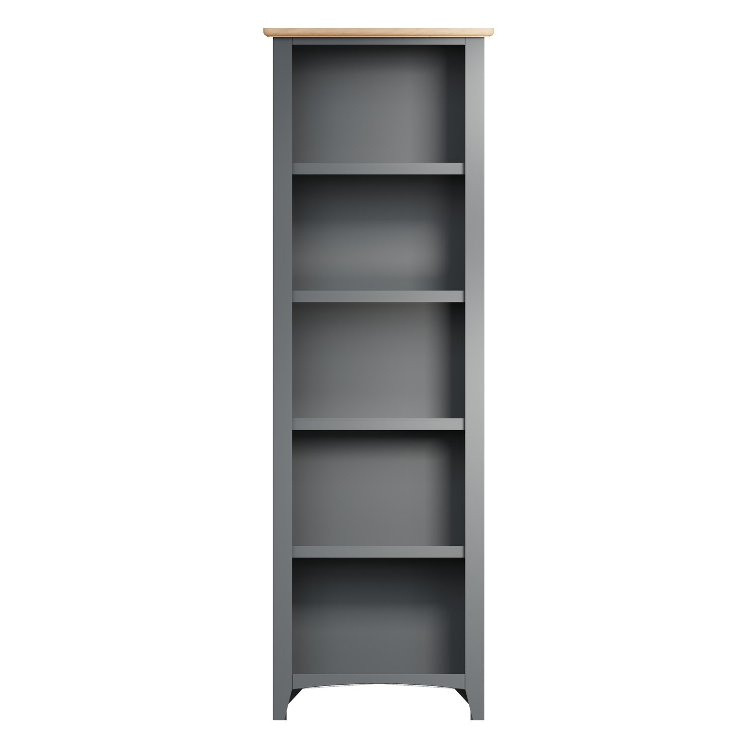 Large Grey Bookcase BR Modern Interiors