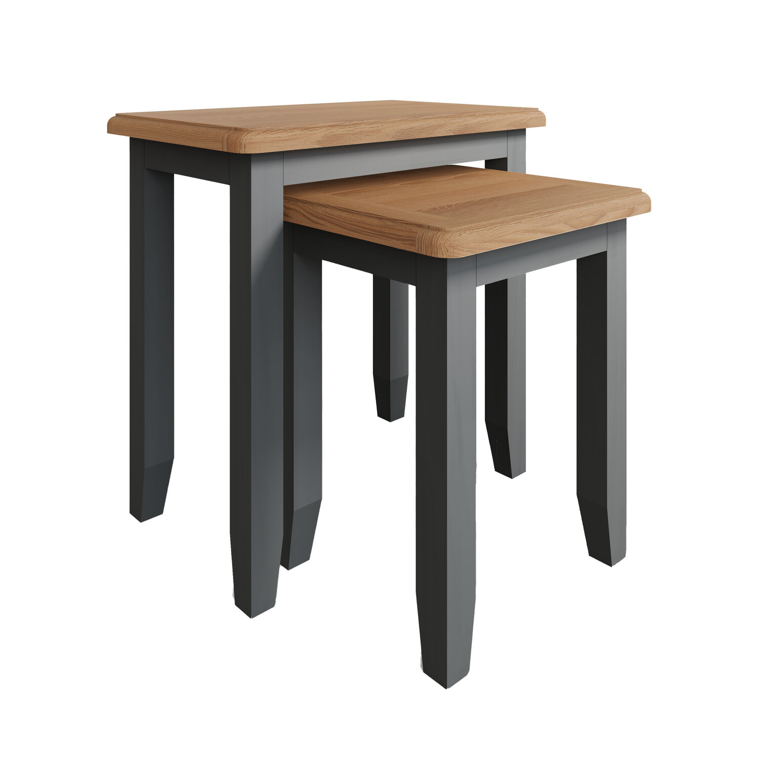 Grey Nest of 2 Tables BR Modern Interiors